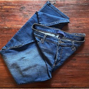 BANDOLINO “Mandie” Denim Straight Leg Blue Jeans Size 10 Average~Like New!